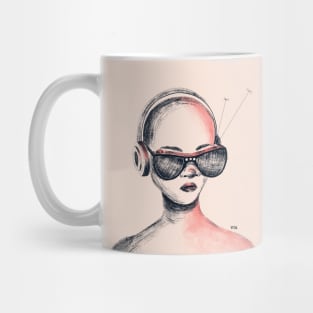 Radio Girl Mug